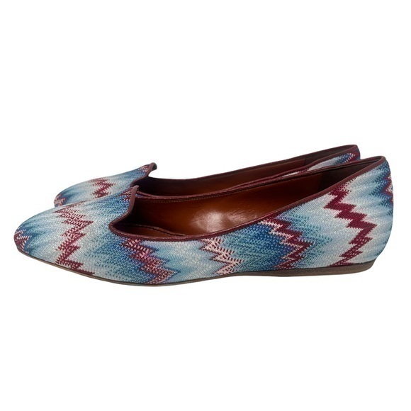 NWOT Missoni Flats size 8.5/ EU39 - Picture 3 of 11